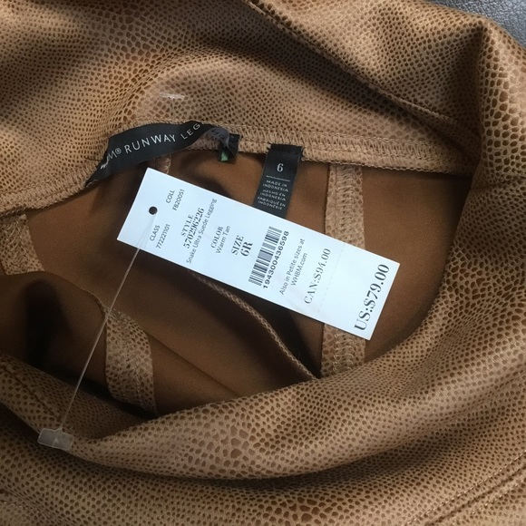 WHBM snake ultra suede legging. - Picture 10 of 12